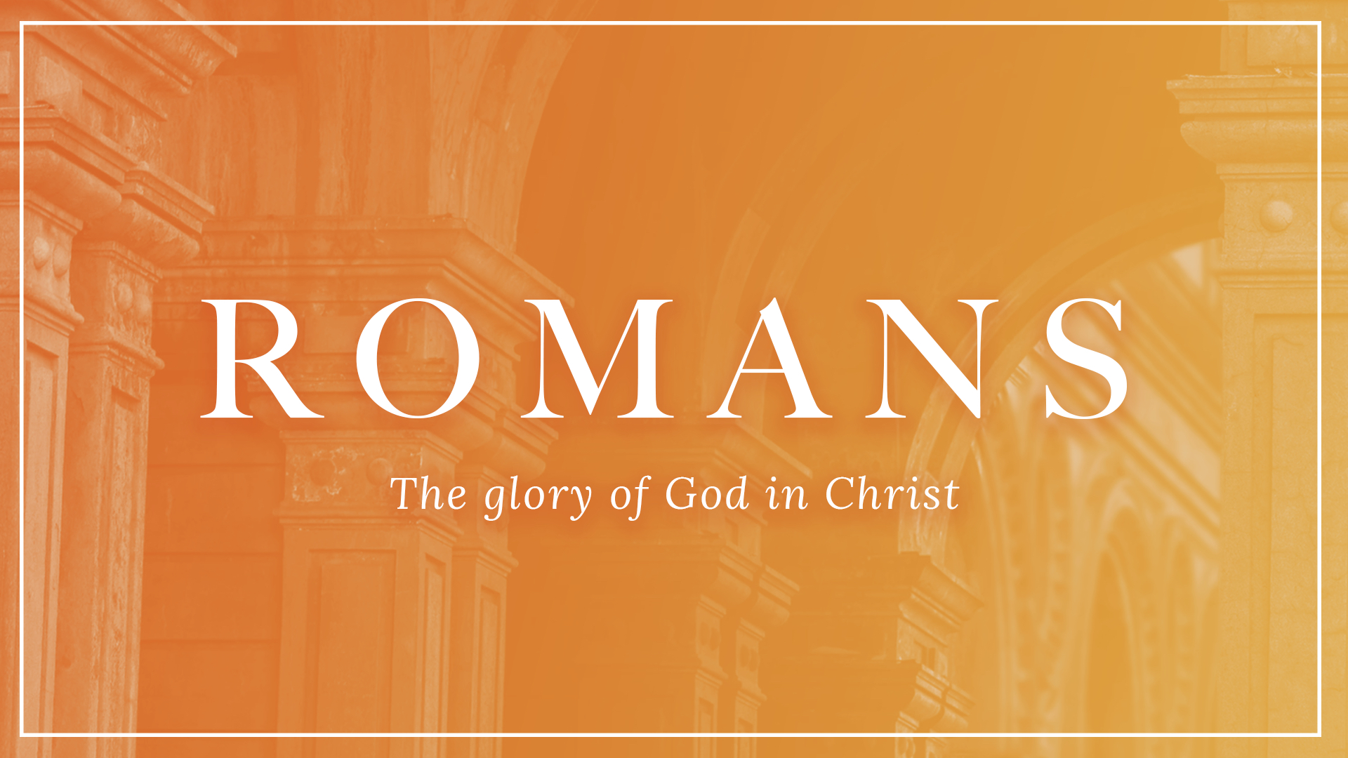 Our Response to God's Glory Pt 1 - A Sacrificial Life
