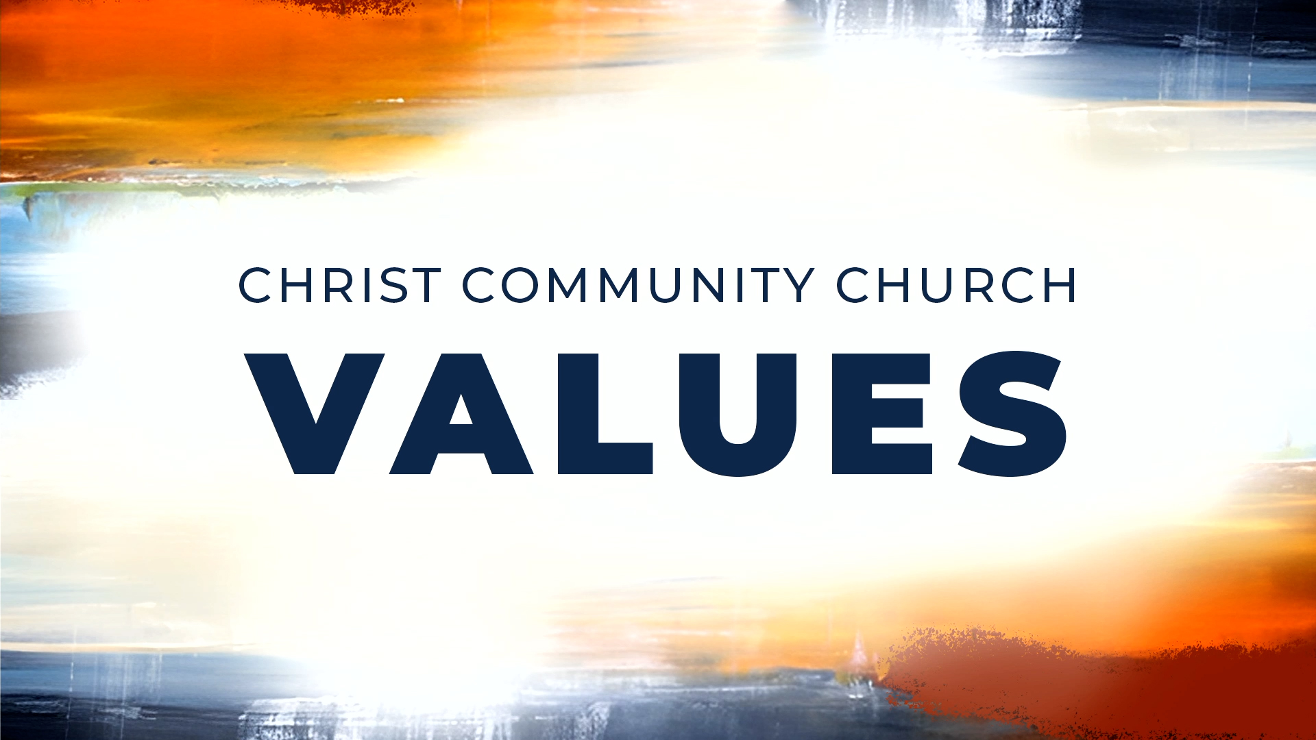 CCC Values: Building the Church
