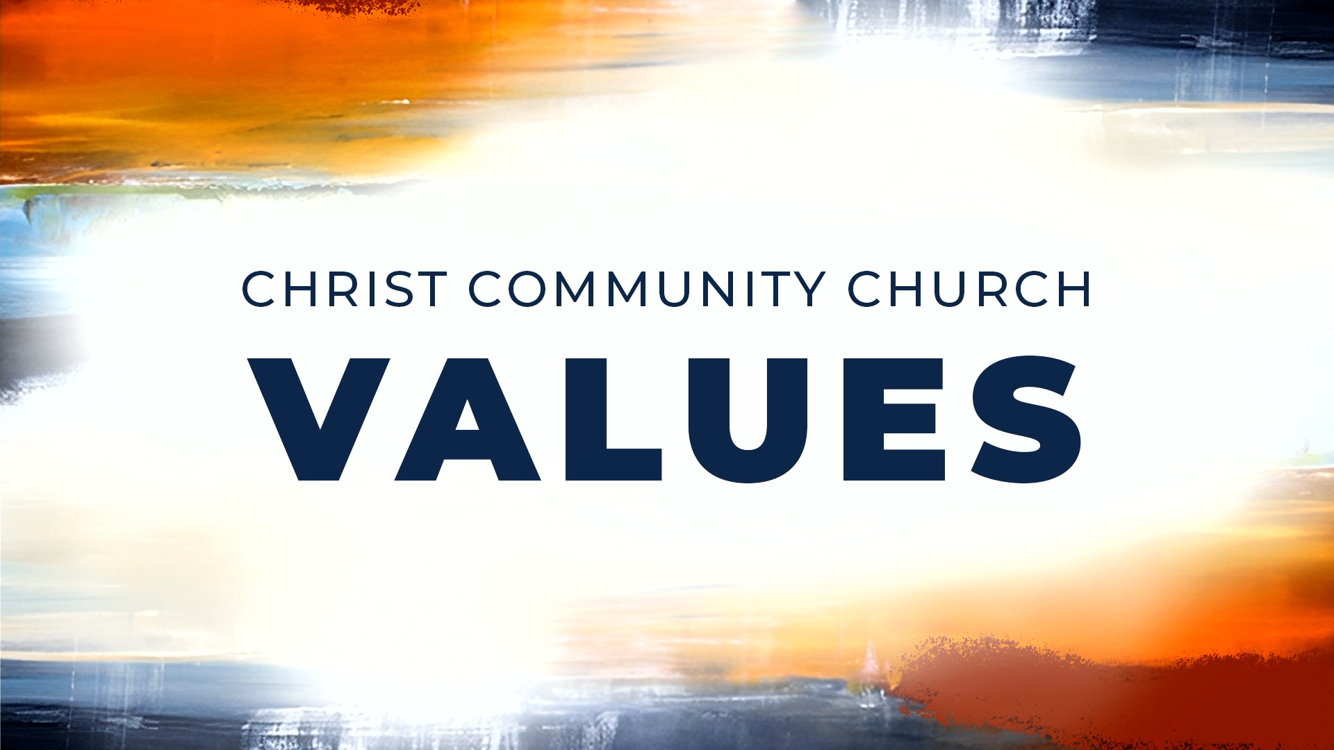 CCC Values: Gospel Centered